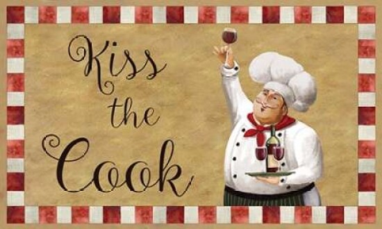 Kiss The Cook Poster Print by Conrad Knutsen - Item # VARPDX17336