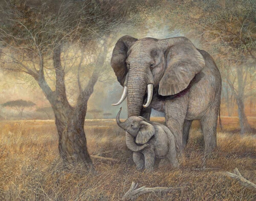 Gentle Touch Poster Print by Ruane Manning - Item # VARPDX10742