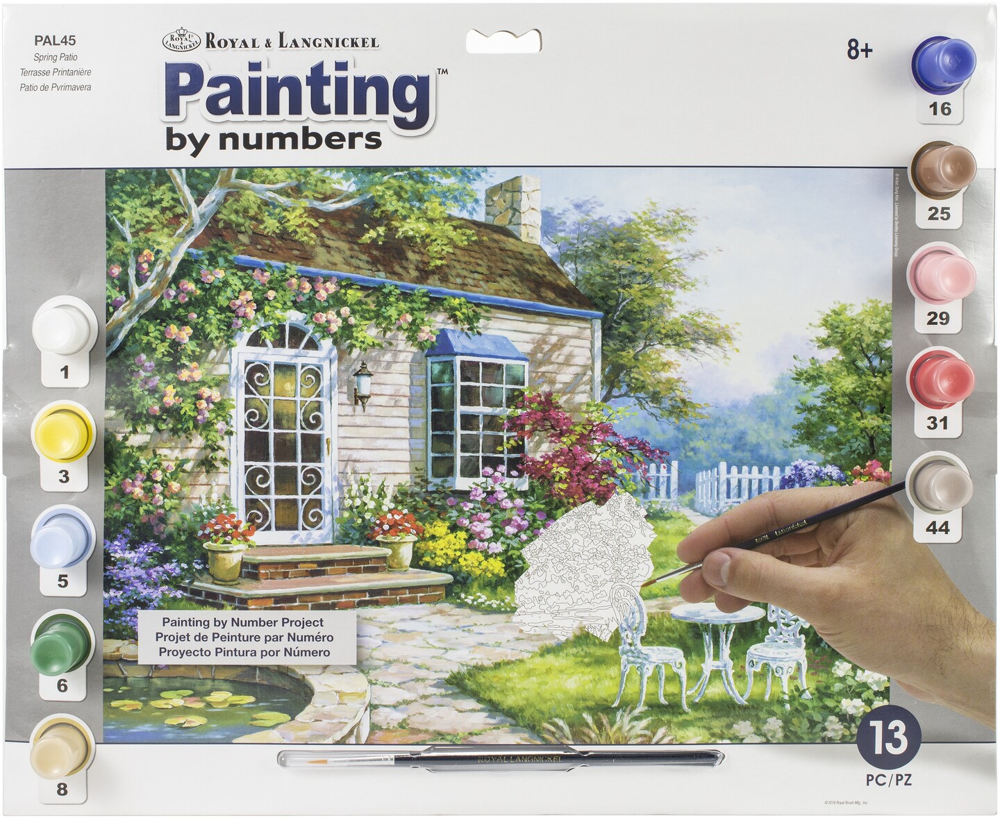 Royal & Langnickel(R) Paint By Number Kit 15.375