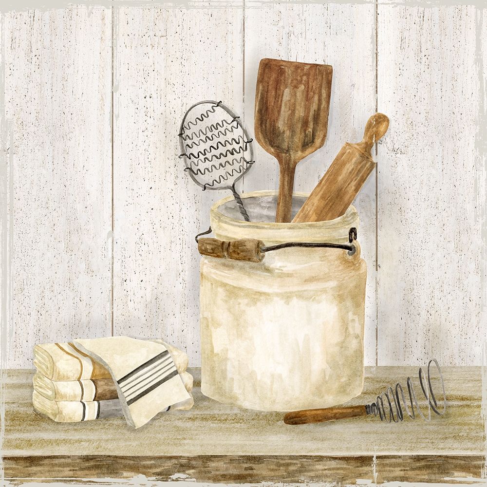 Vintage Kitchen I Poster Print by Tara Reed - Item # VARPDXRB13109TR