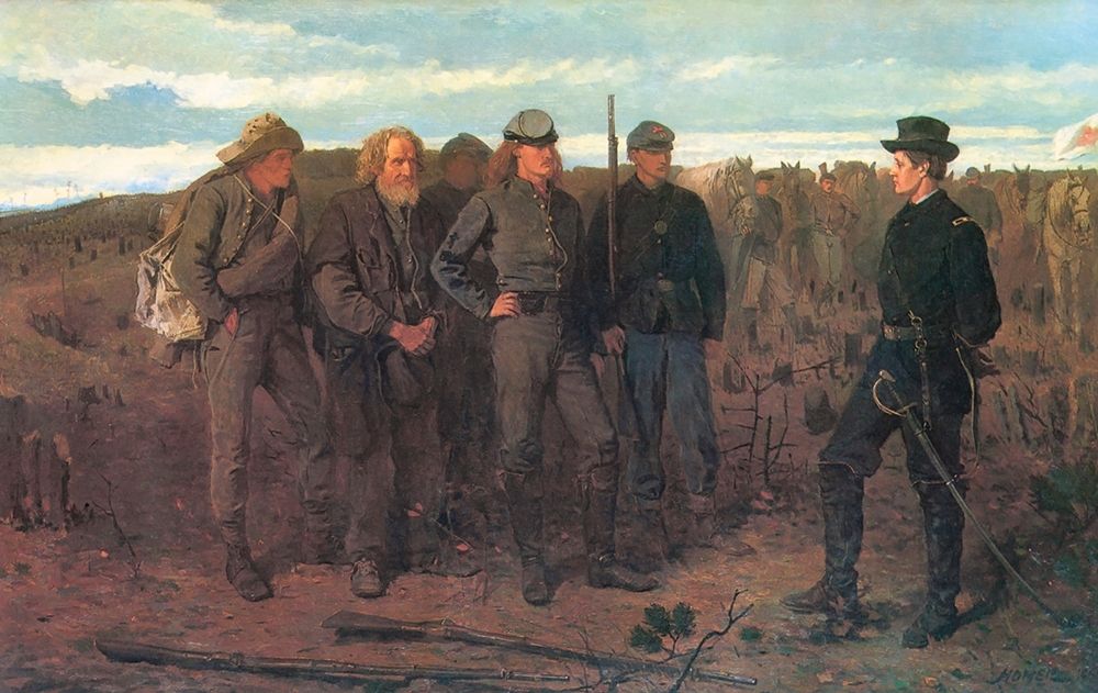 Prisoners From The Front Poster Print by Winslow Homer - Item # VARPDX373250