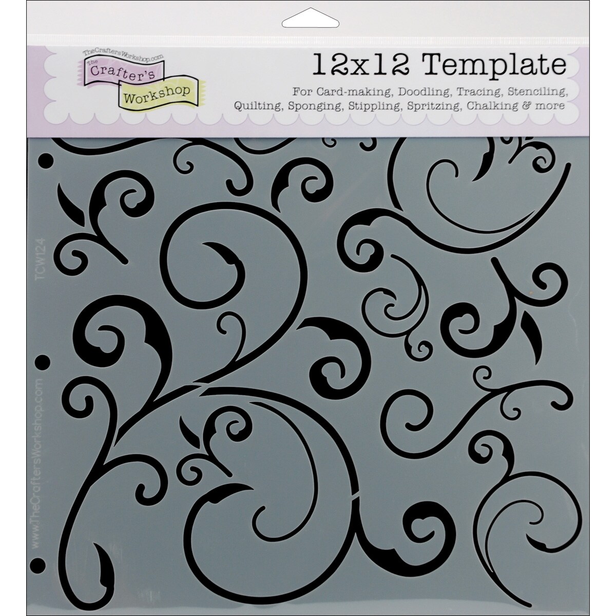 Crafter&#x27;s Workshop Template 12&#x22;X12&#x22;-Capricious