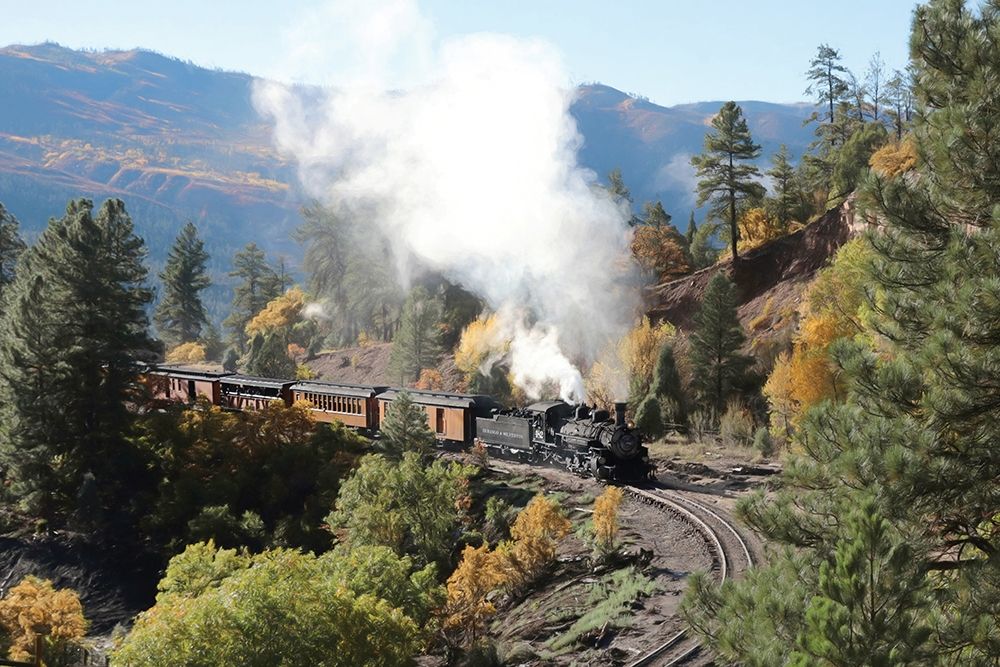 Durango Silverton Train IV Poster Print by Lori Deiter # LD2015