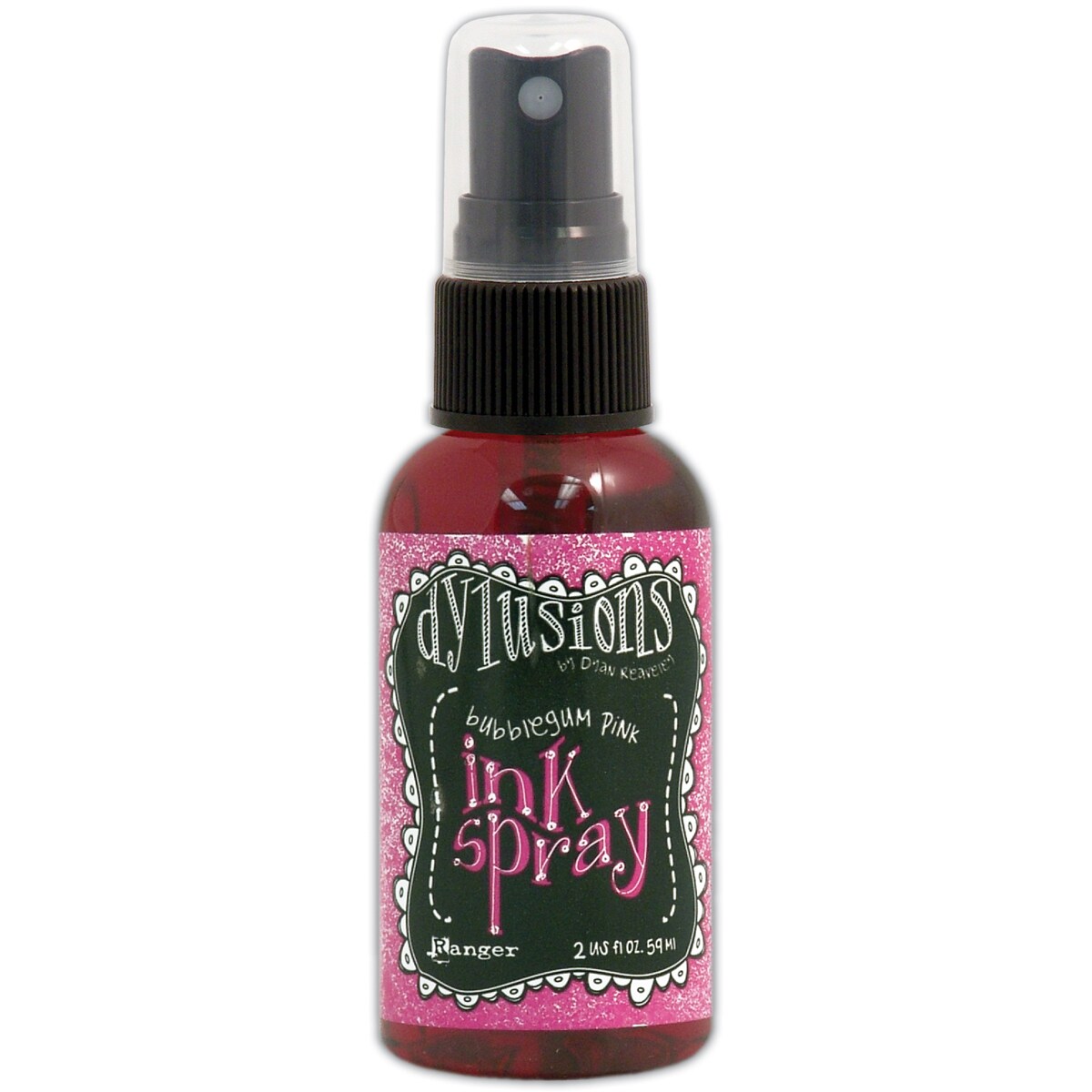 Dylusions Ink Spray 2oz-Bubblegum Pink