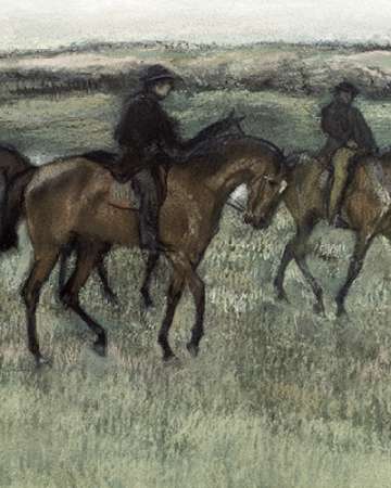 Race Horses Poster Print by Edgar Degas - Item # VARPDX394093