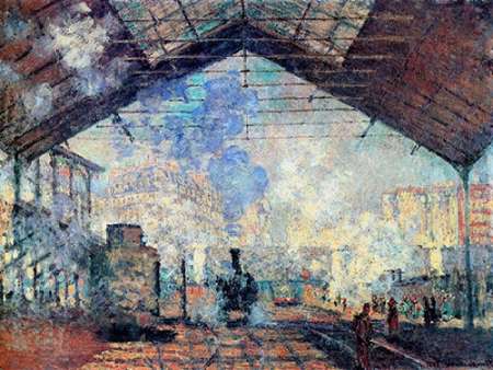 Gare St. Lazare Poster Print by Claude Monet - Item # VARPDX373784