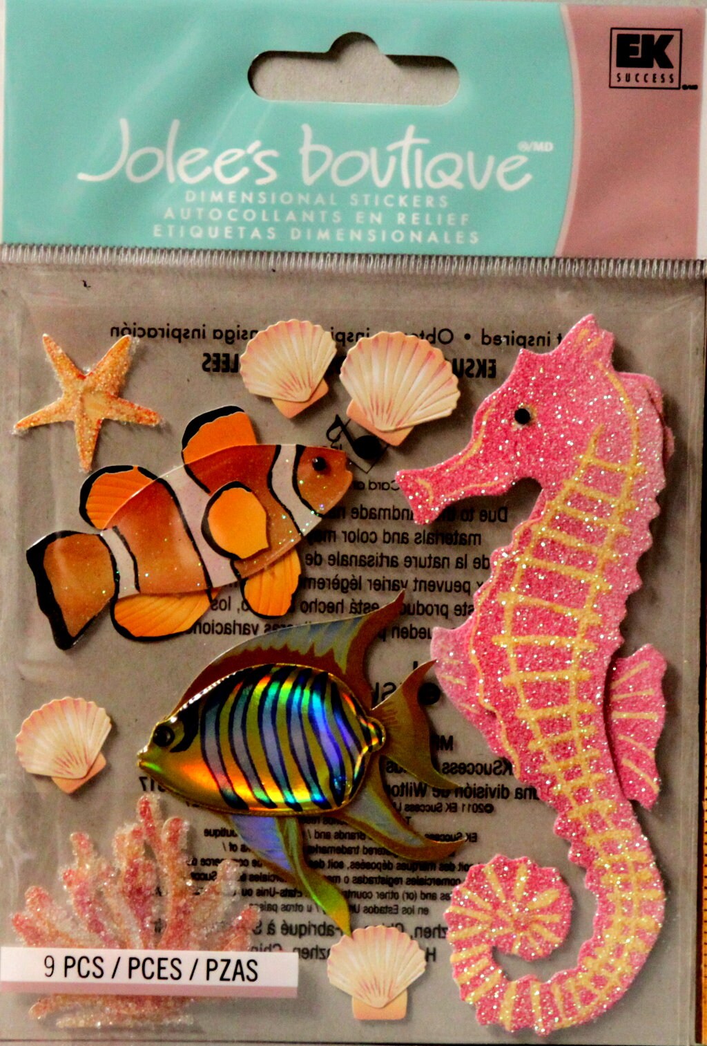 Jolee's Boutique Dimensional Stickers, Fishing Trip