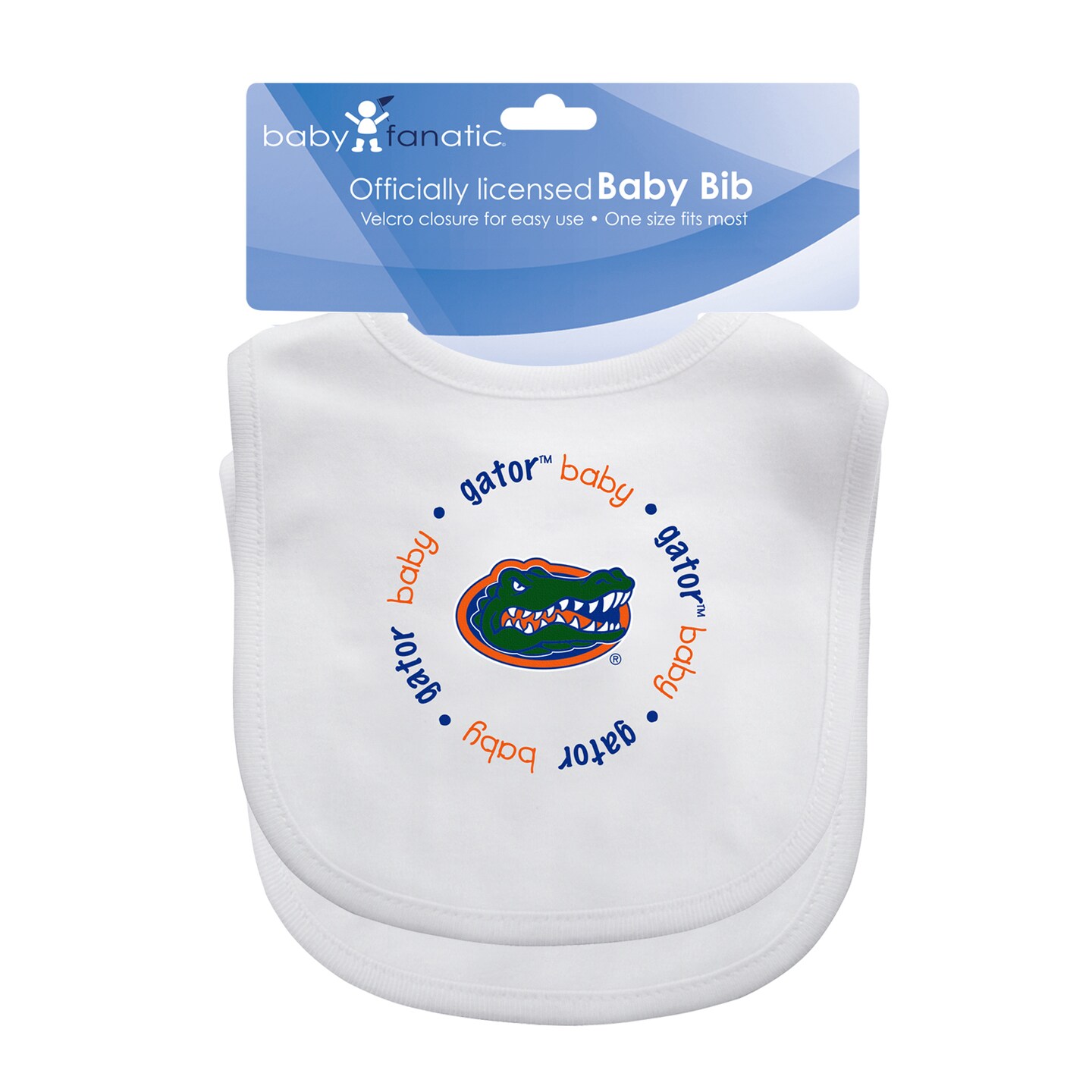 Baby Fanatic Officially Licensed Unisex Baby Bibs 2 Pack NCAA Florida
