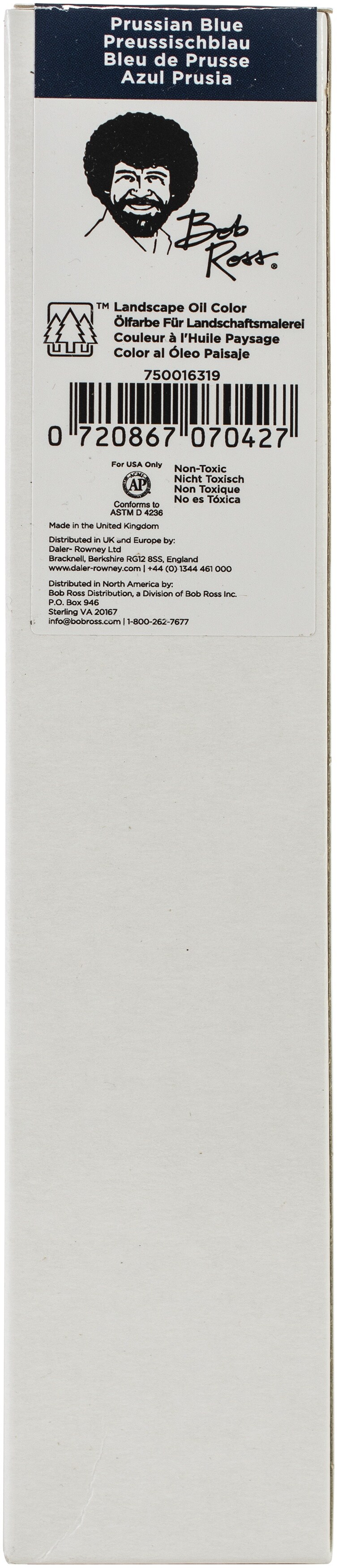 Bob Ross Oil Paint 200ml-Prussian Blue