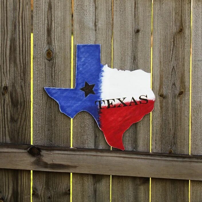 Unfinished Wood State - Texas