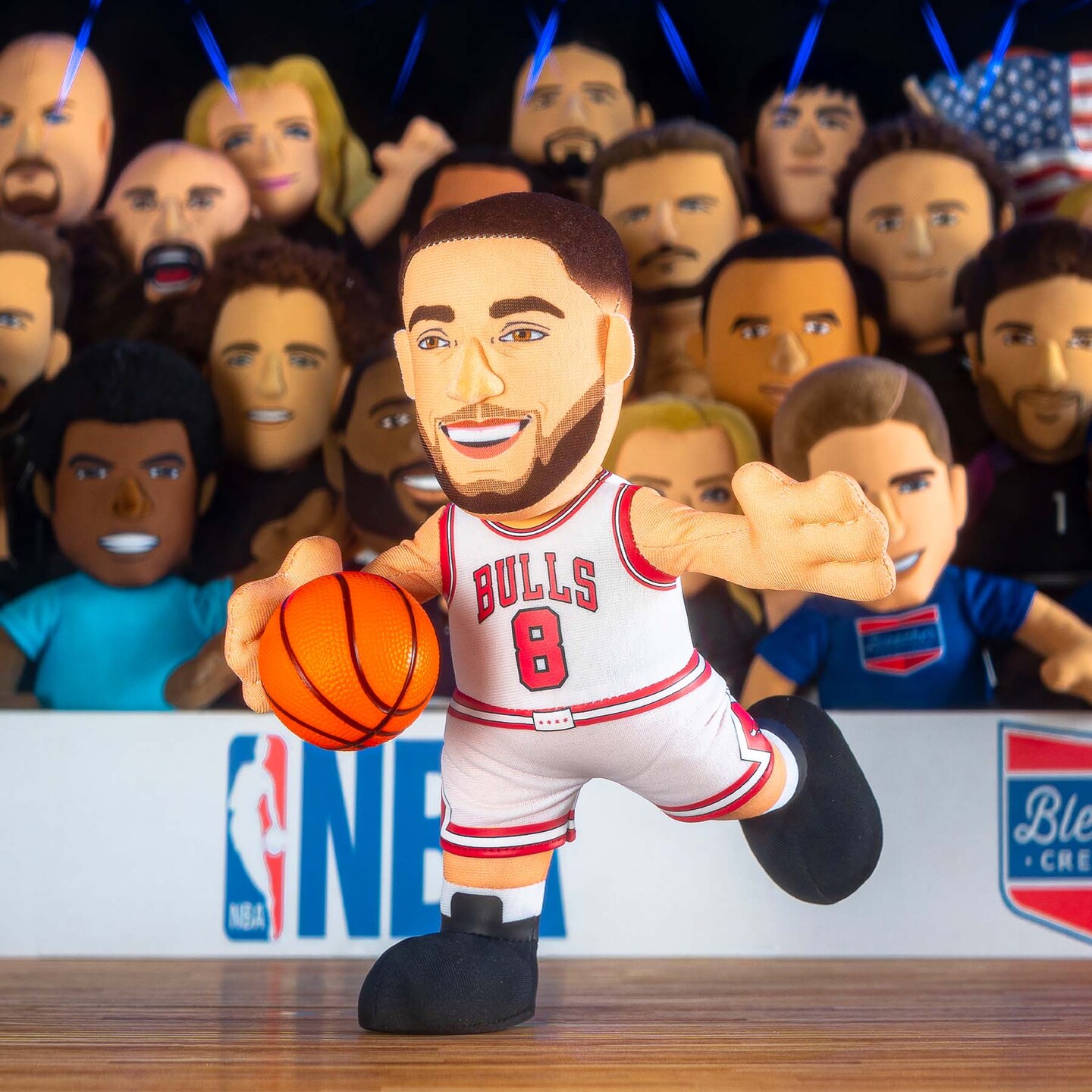 Bleacher Creatures Chicago Bulls Zach LaVine 10&#x22; Plush Figure