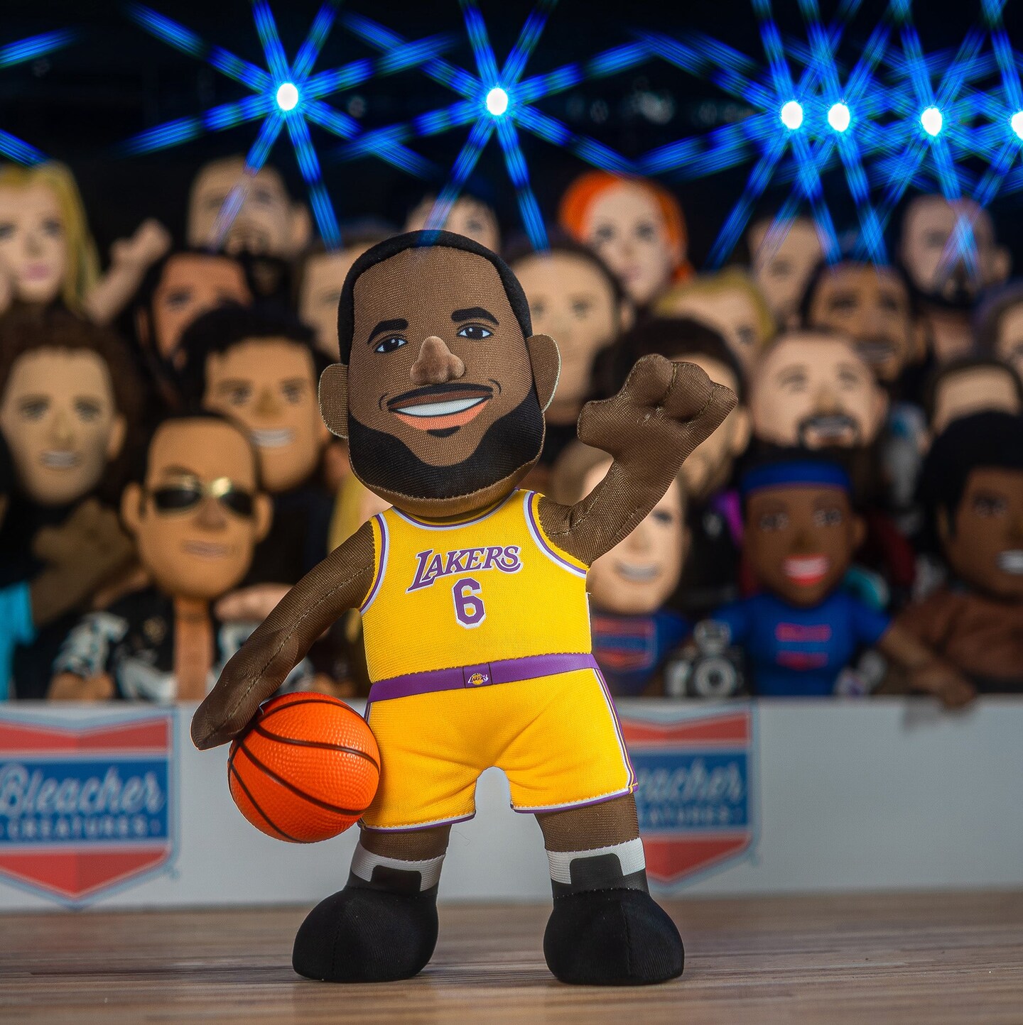 Bleacher Creatures Los Angeles Lakers LeBron James 10" Plush Figure