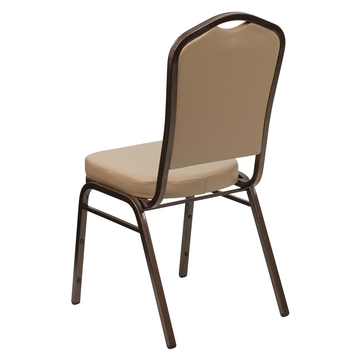Emma and Oliver Crown Back Stacking Banquet Dining Chair