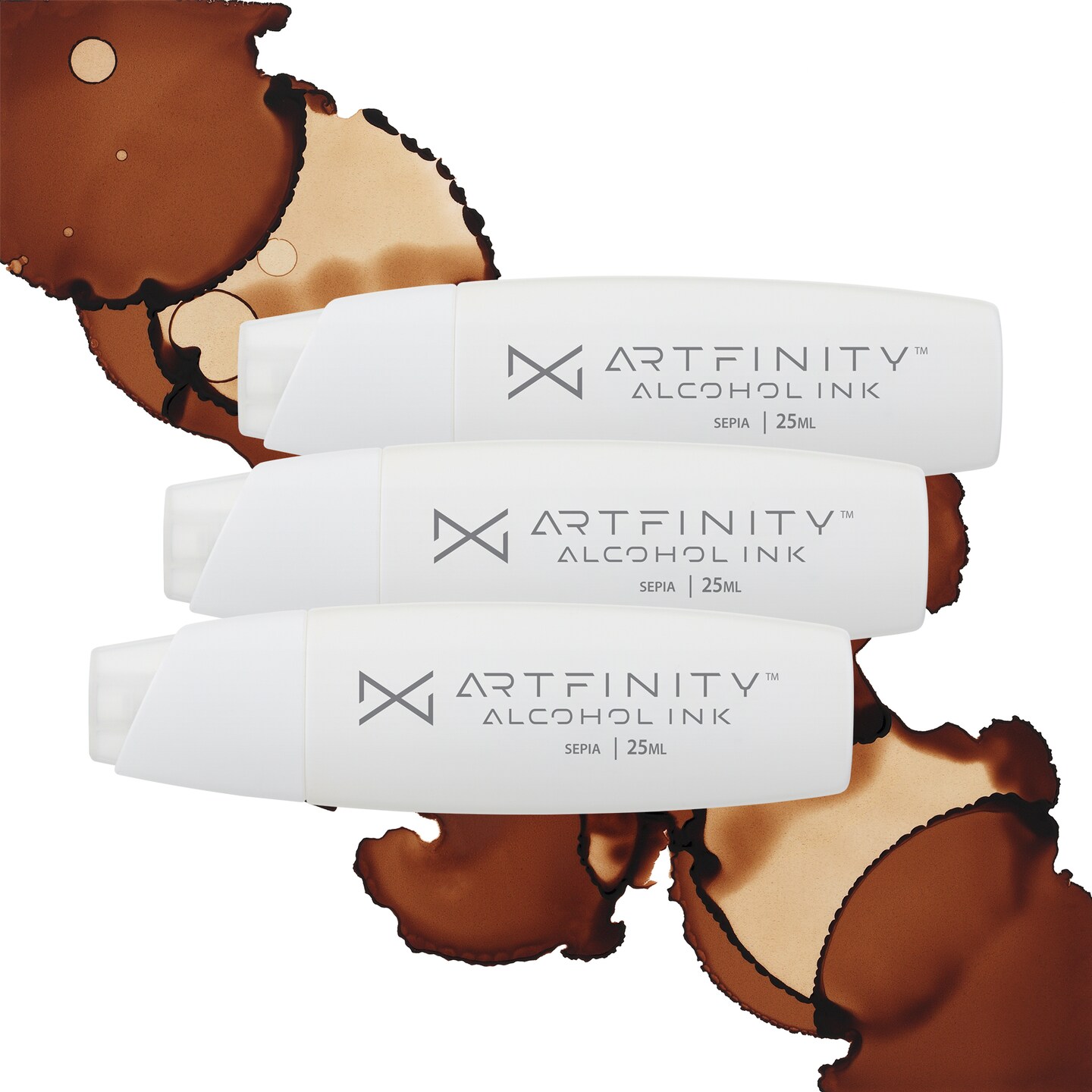 Artfinity Alcohol Inks 3 Pack - Vibrant, Professional, Dye-Based Alcohol Inks for Artfinity Alcohol Markers, Artists, Drawing, & More!