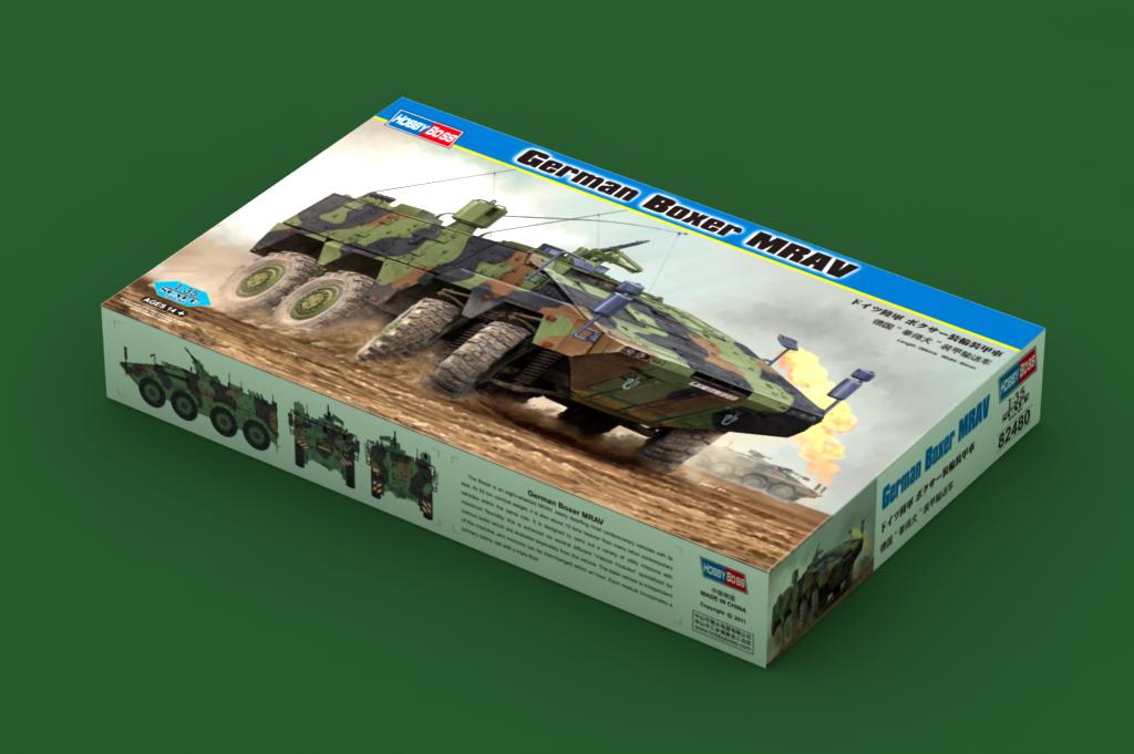 HobbyBoss  1/35 GERMAN BOXER MRAV Plastic Model