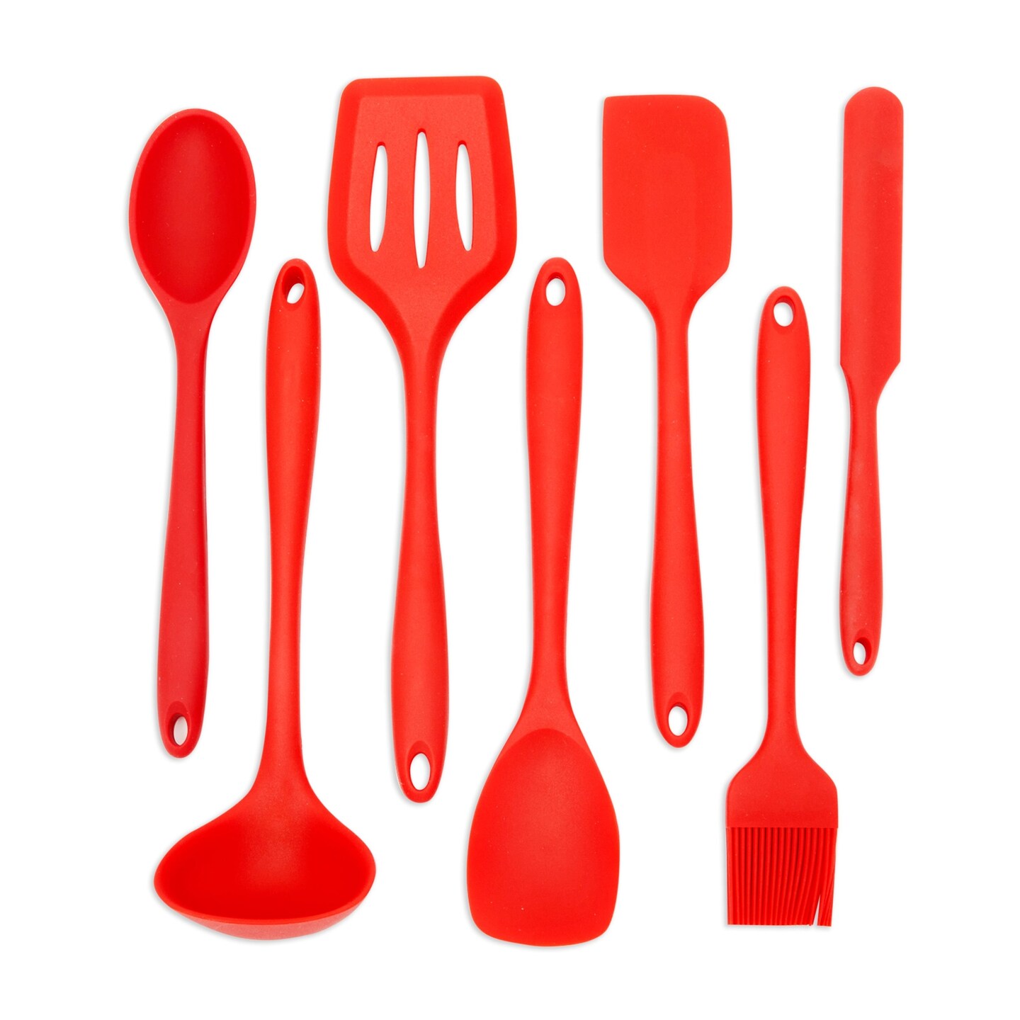 7 Piece Silicone Cooking Utensil Set