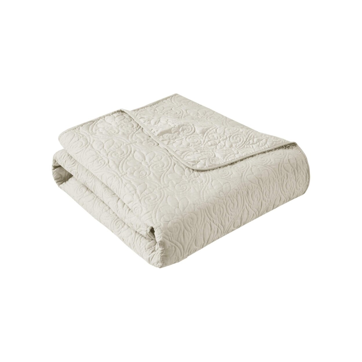 MIZONE Mi-Zone Comforter Set, Poliestere, Avorio, Twin/Twin XL