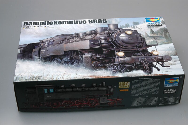 Trumpeter  1/35 DAMPFLOKOMOTIVE BR86 1/35 Plastic Model