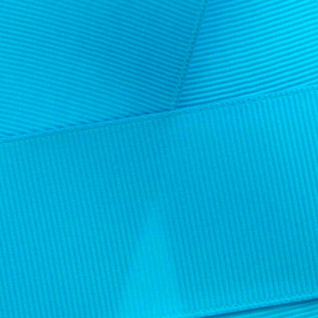 3&#x22; Grosgrain Ribbon Solid 340 Turquoise 25yd