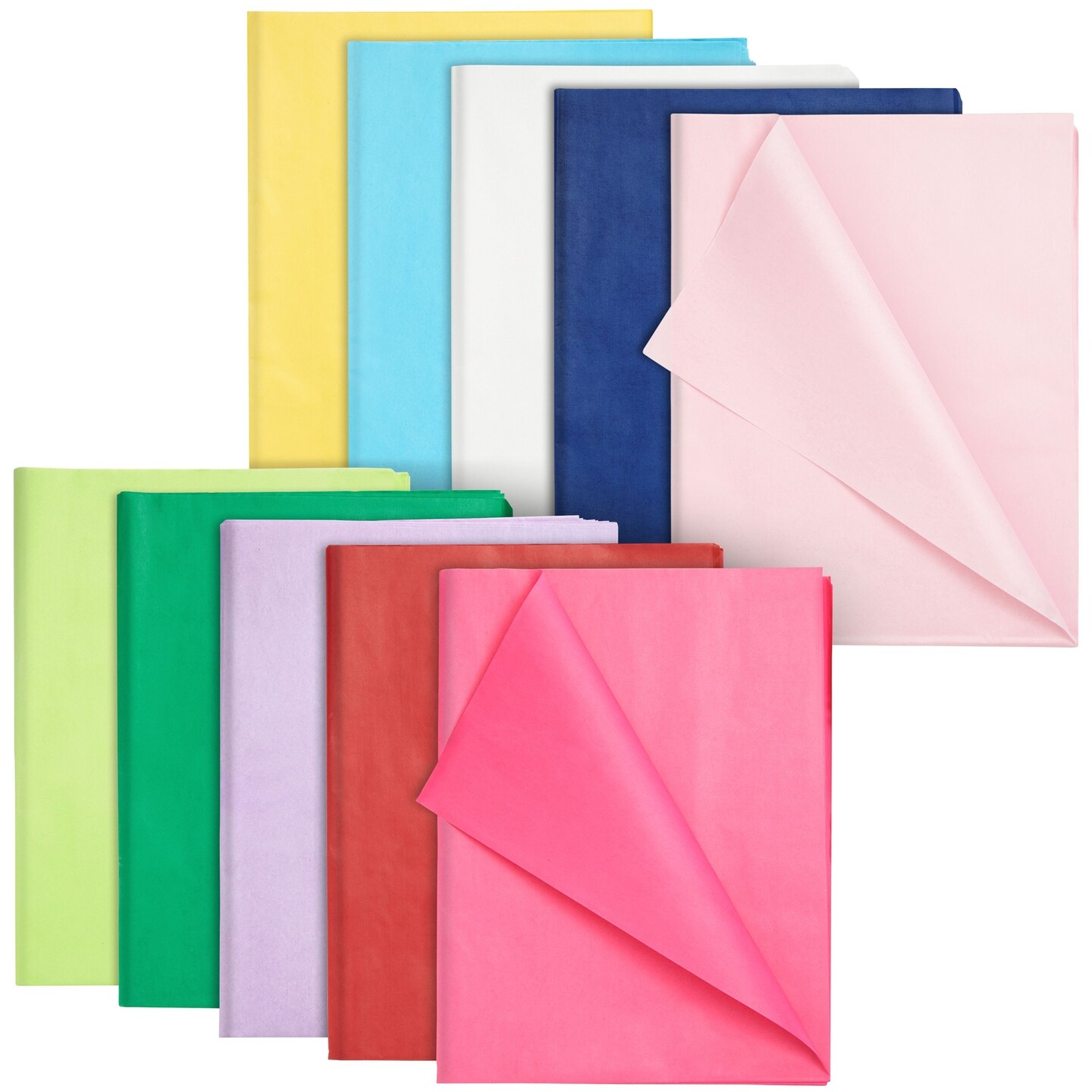 120 Sheets Tissue Paper for Gift Bags, Gift Wrapping, Crafts - Colorful  Tissue Paper for Packaging, Presents, Gift Wrapping Supplies (10 Colors,  26x20