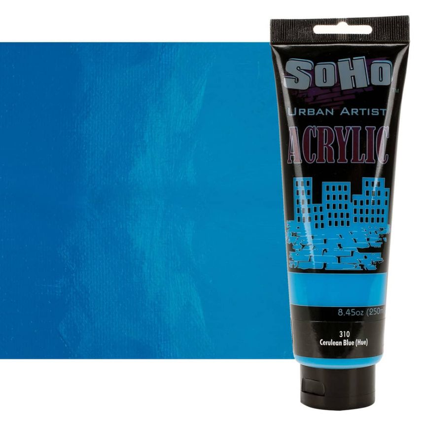 SoHo Urban Artist Acrylic Paint - Thick, Rich, Water-Resistant, Heavy Body  Paint