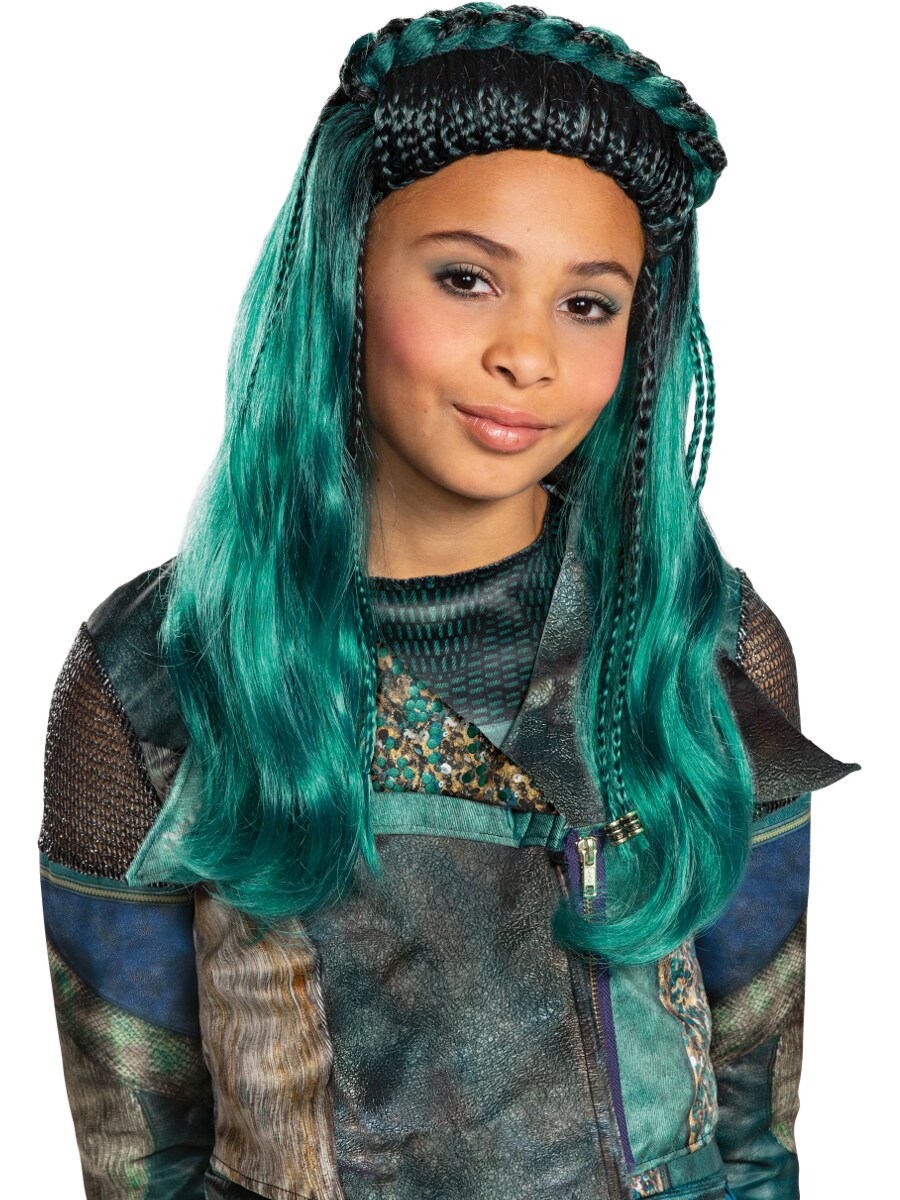 Child s Girls Disney Descendants 3 Uma Wig Costume Accessory