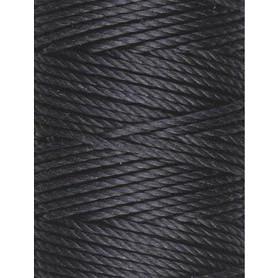 C-Lon Tex 400 Heavy Weight Bead Cord, Black - 1.0mm, 36 Yard Spool