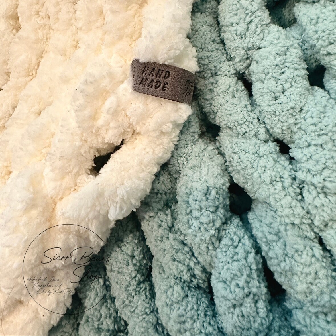 Chunky knit blanket discount michaels