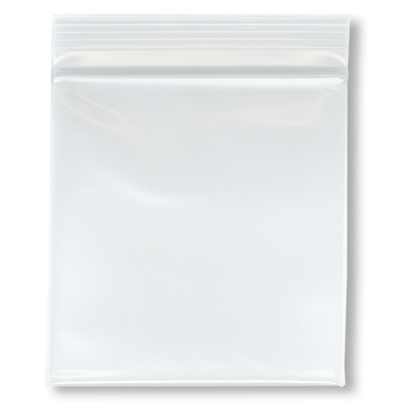 Plymor 3&#x22; x 3&#x22; (Pack of 100), 6 Mil Industrial Duty Zipper Reclosable Plastic Bags