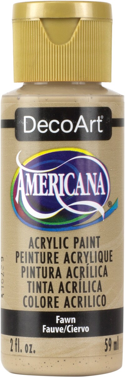 Americana Acrylic Paint 2Oz-Fawn - Opaque