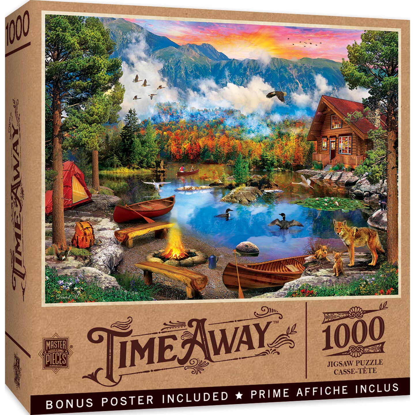 Masterpieces 1000 Piece Jigsaw Puzzle for Adults, Family, Or Kids