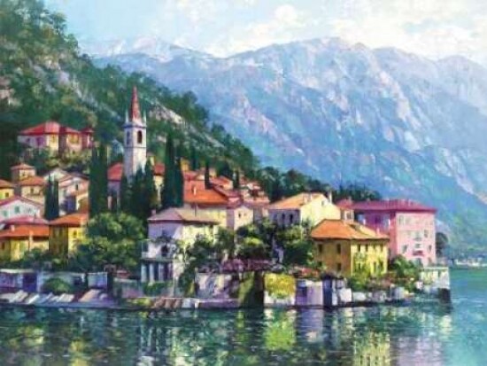 Reflections of Lake Como Poster Print by Howard Behrens - Item # VARPDXB2699D