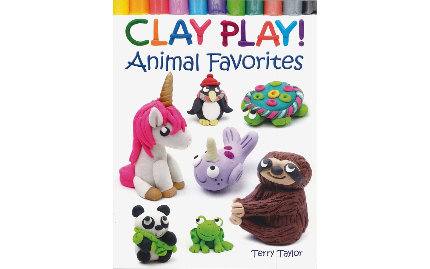 Dover Pub Clay Play Animal Favorites Bk