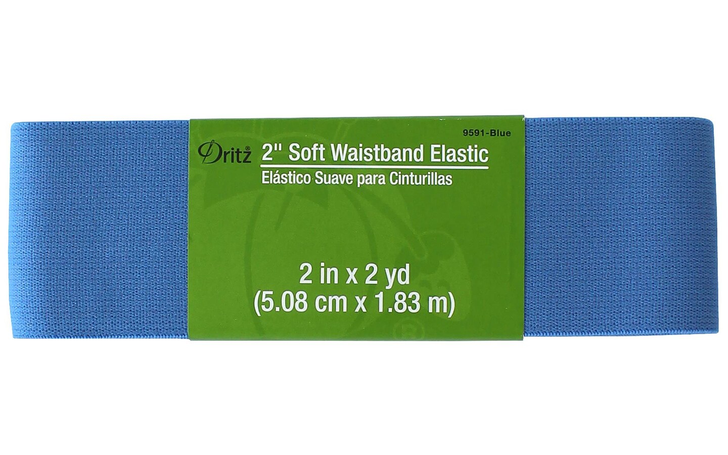 Dritz Elastic Soft Waistband 2 Blue