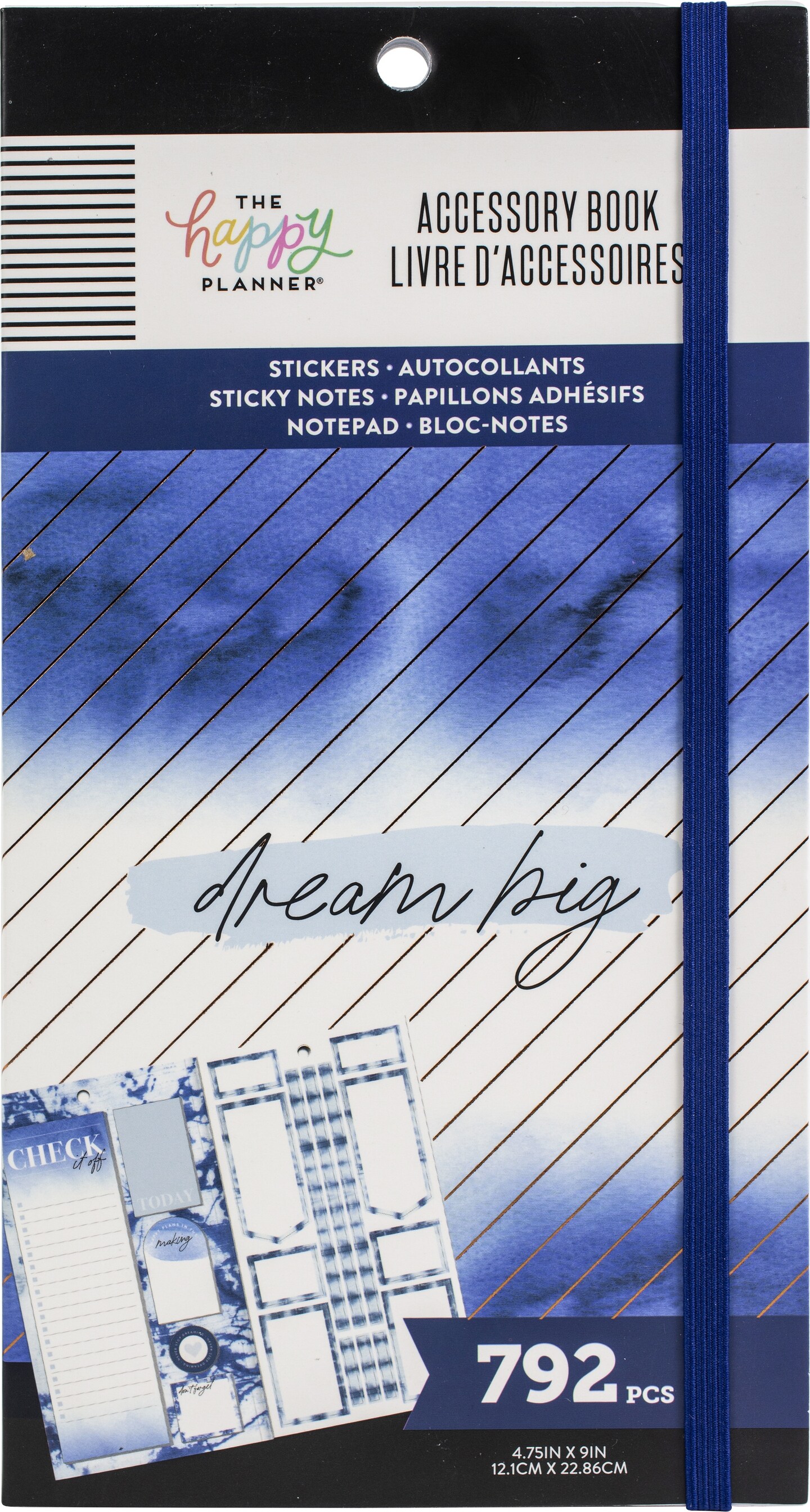 Happy Planner Accessory Book-Indigo