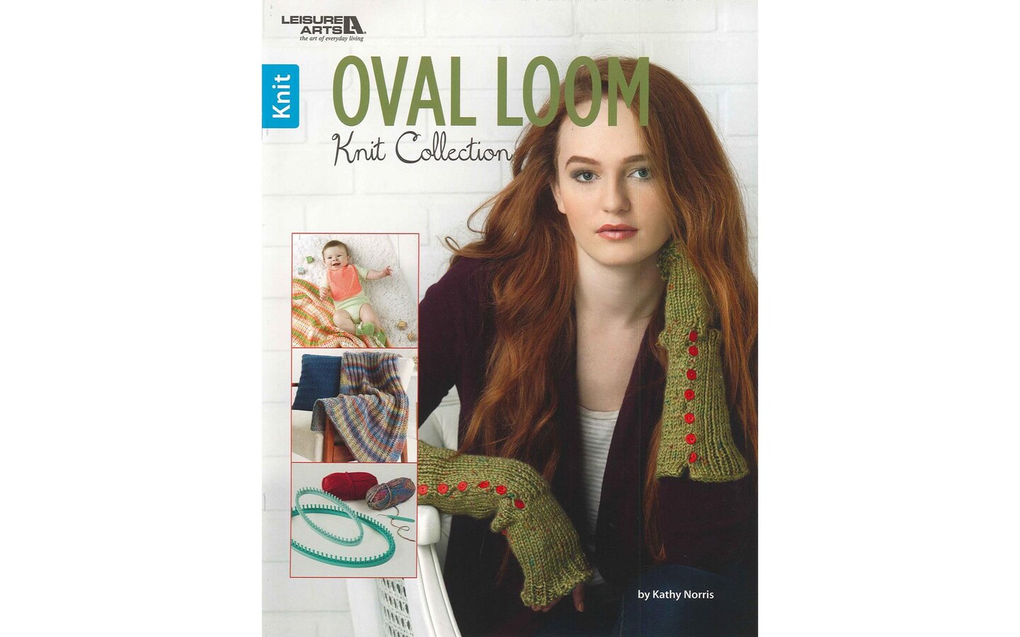 Leisure Arts Oval Loom Knit Collection Knitting Book