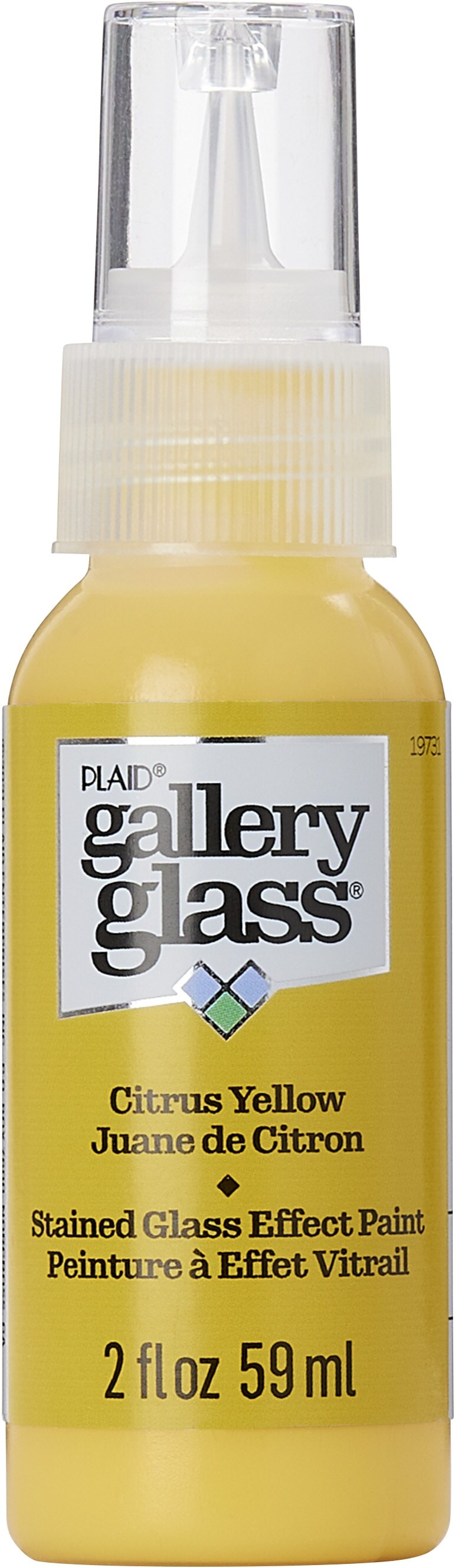 FolkArt Gallery Glass Paint 2oz-Metallic Rose Gold