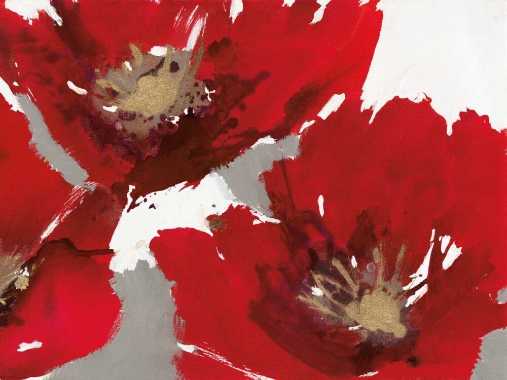 Red Poppy Forrest II Poster Print by Natasha Barnes - Item # VARPDX16075