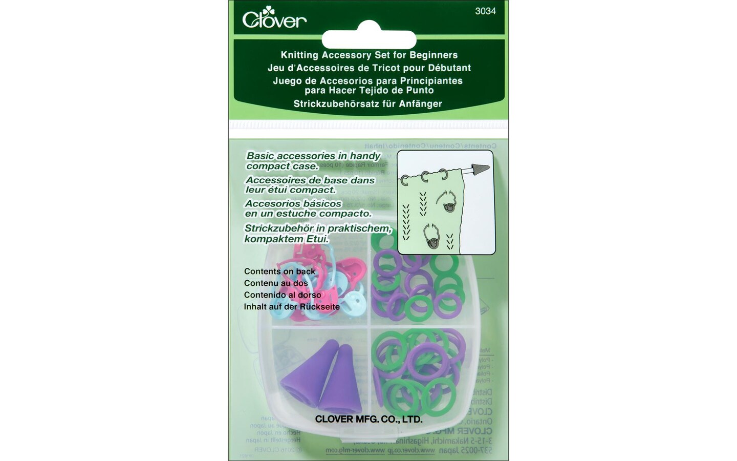 Clover Knitting Accessory Set For Beginners Michaels