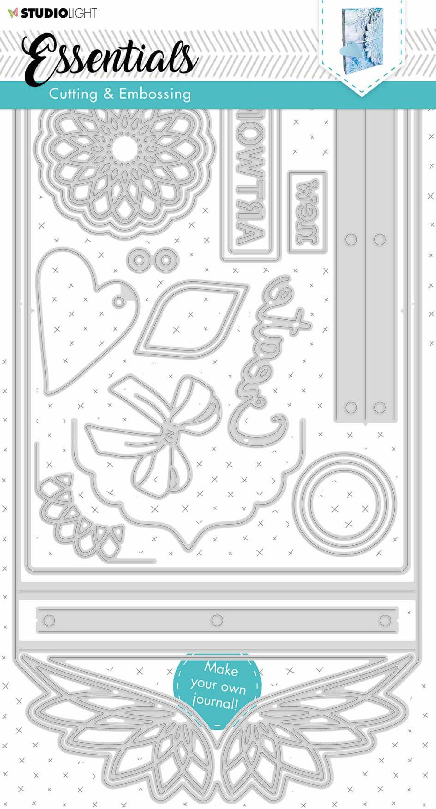 Cutting & Embossing Die Journal Essentials 150x290mm nr.380 Michaels