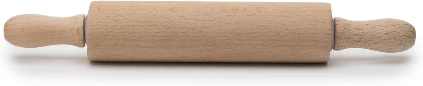 Fox Run Junior Wood Rolling Pin Perfect for Kids 5.75&#x22; Barrel