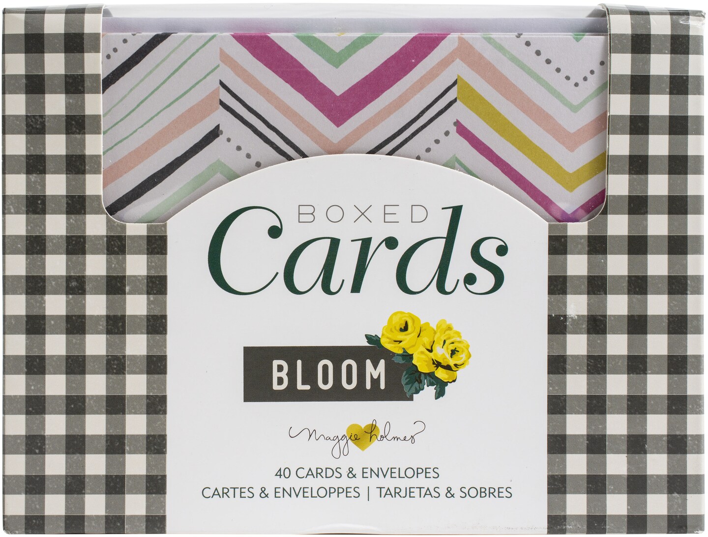 American Crafts A2 Cards W/Envelopes (4.375"X5.75") 40/Box-Maggie Holmes Bloom
