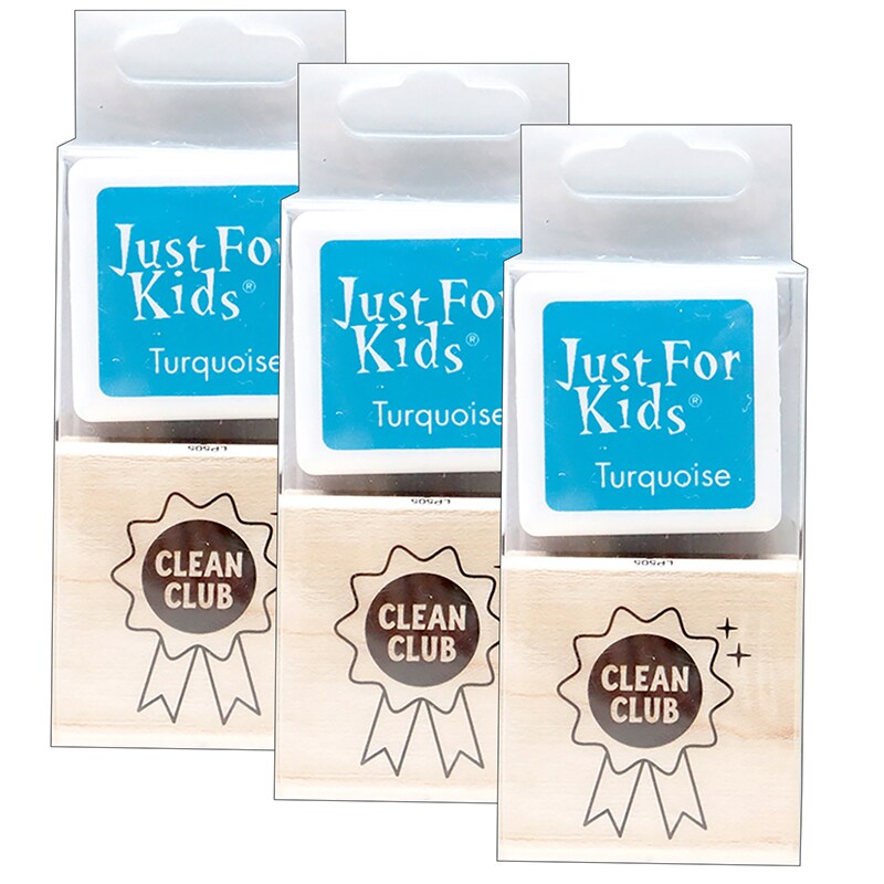 Just for Kids&#xAE; Clean Club Herokids Stamp With Ink, Pack of 3