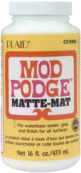 Mod Podge Matte Waterbase Sealer, Glue, & Finish 16 fl. oz.