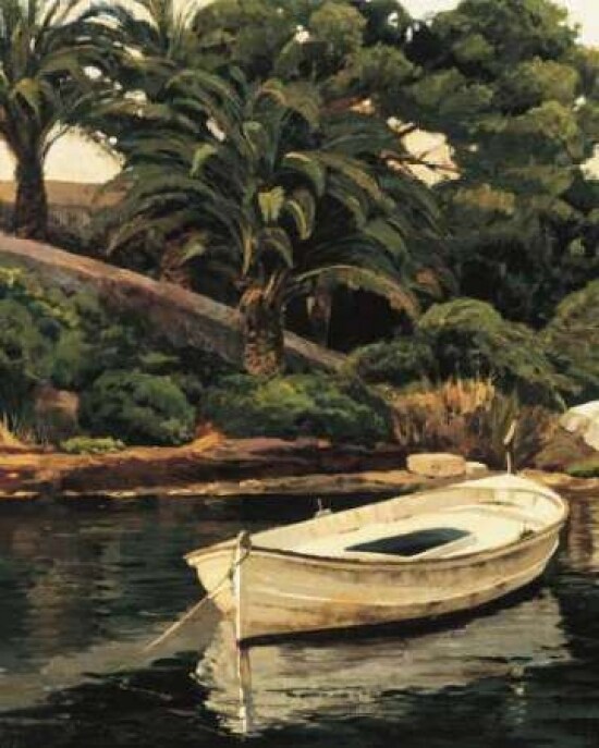 Barca y Palmeras Poster Print by Poch Romeu - Item # VARPDXRPP114