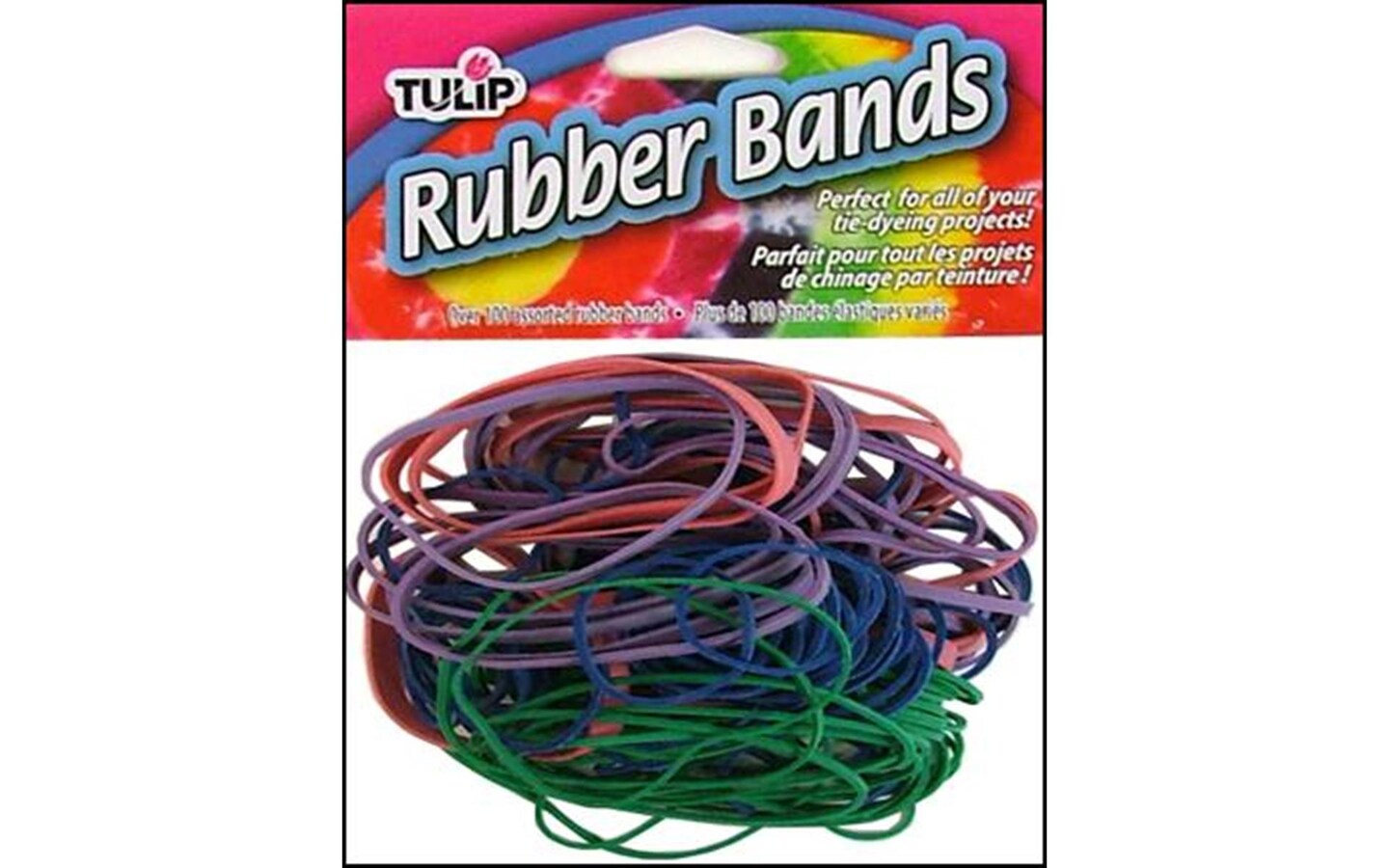 JAM Paper Size 107 White Rubber Bands, 50ct.