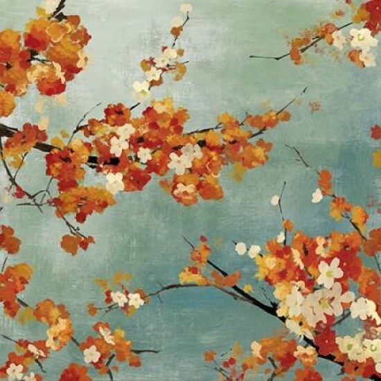 Orange Blossoms II Poster Print by Asia Jensen