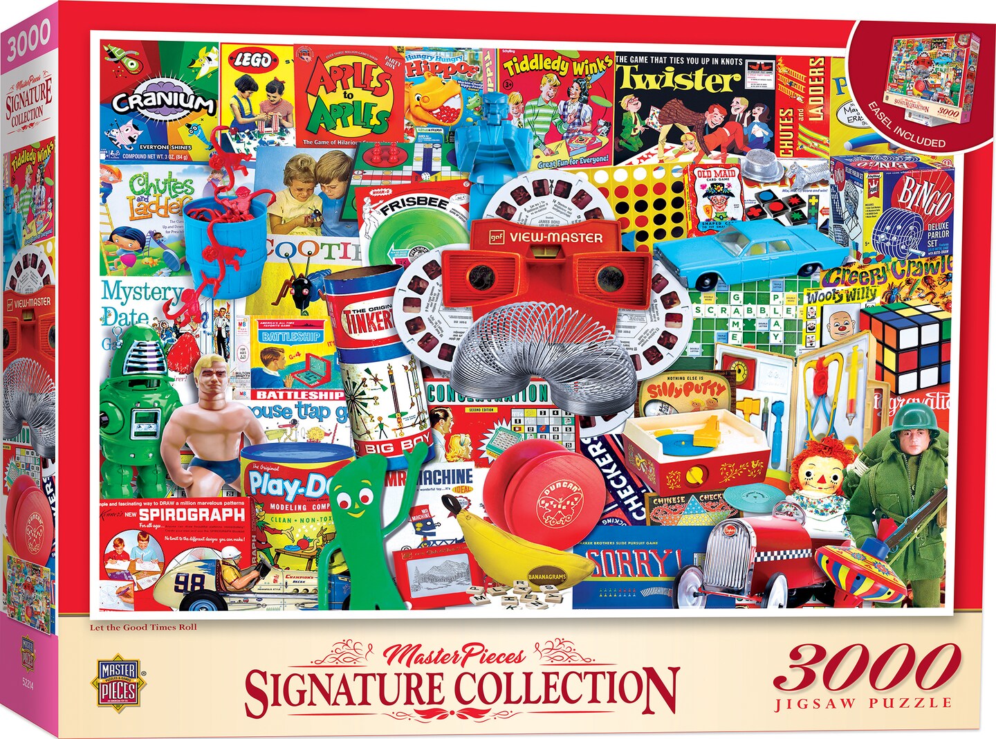 MasterPieces 3000 Piece Jigsaw Puzzle For Adults, Family, Or Kids - Let The Good Times Roll - 32&#x22;x45&#x22;