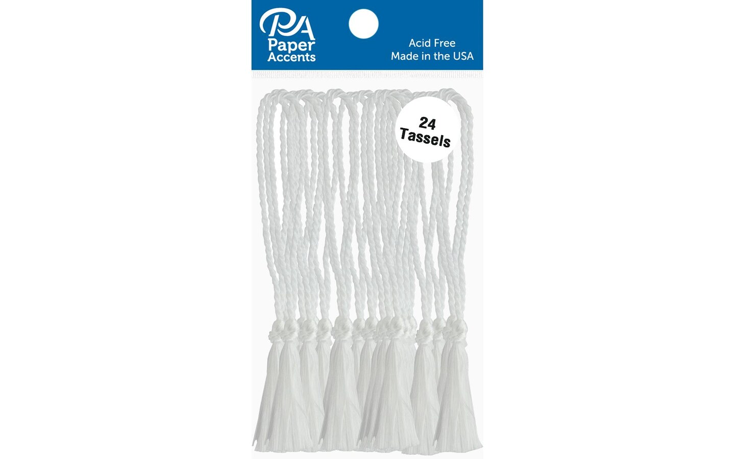 Tassels 24pc White