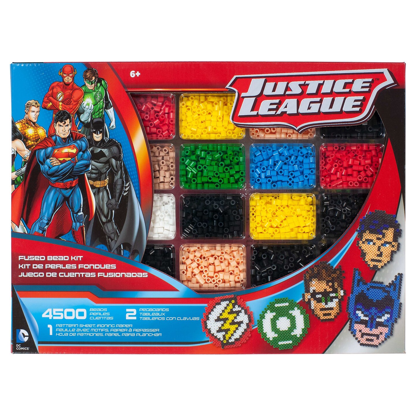 Perler Deluxe Fused Bead Kit-Justice League